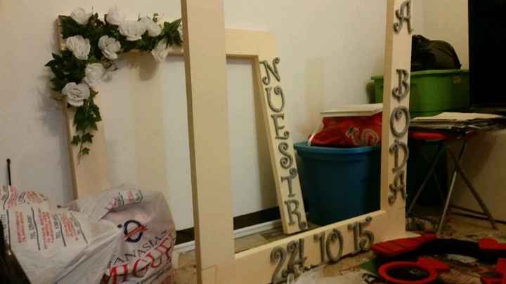 Manualidades a unos dias de la boda - 1