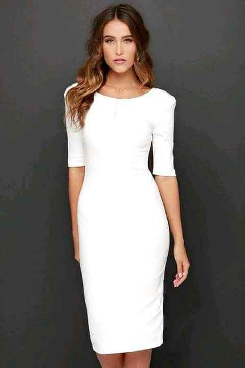 Outfits para la boda civil - 2