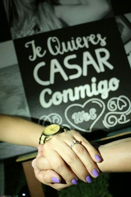 Cuál fue la primera foto con su anillo? y a quien se la enviaron?? - 1