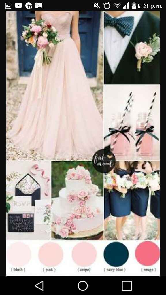 Que tono de azul se vería bien para mi boda?? - 1