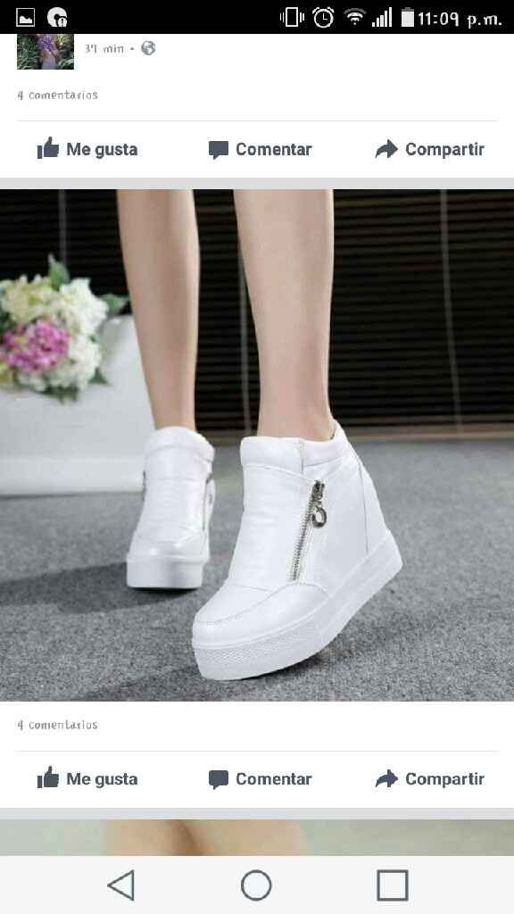 Ayuda!!! tenis 👟 de novia - 2