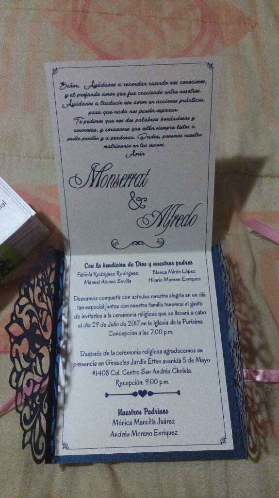 Ya tengo mis invitaciones...😍 - 2