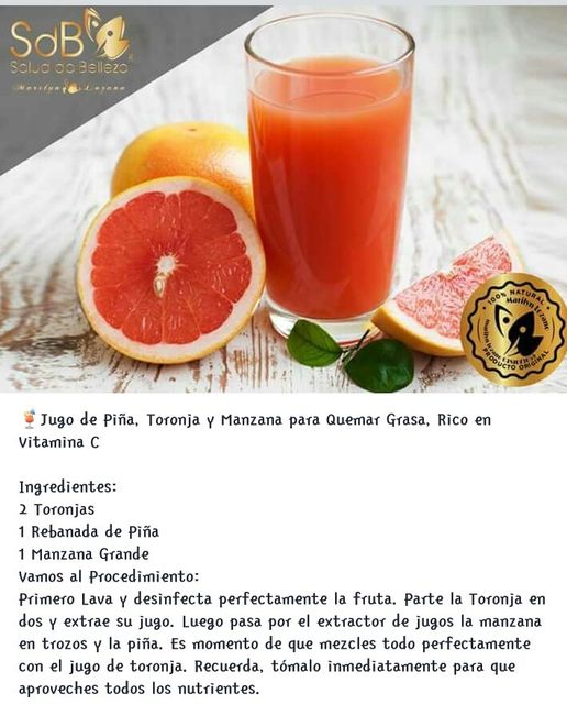 Jugitos  quema grasa!! 💁 - 3