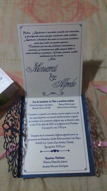 Ya tengo mis invitaciones...😍 - 2