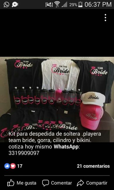  Camisetas para despedida de soltera - 2