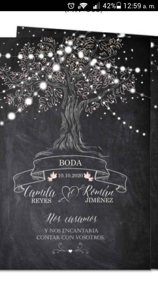 Cómo son sus invitaciones? - 1