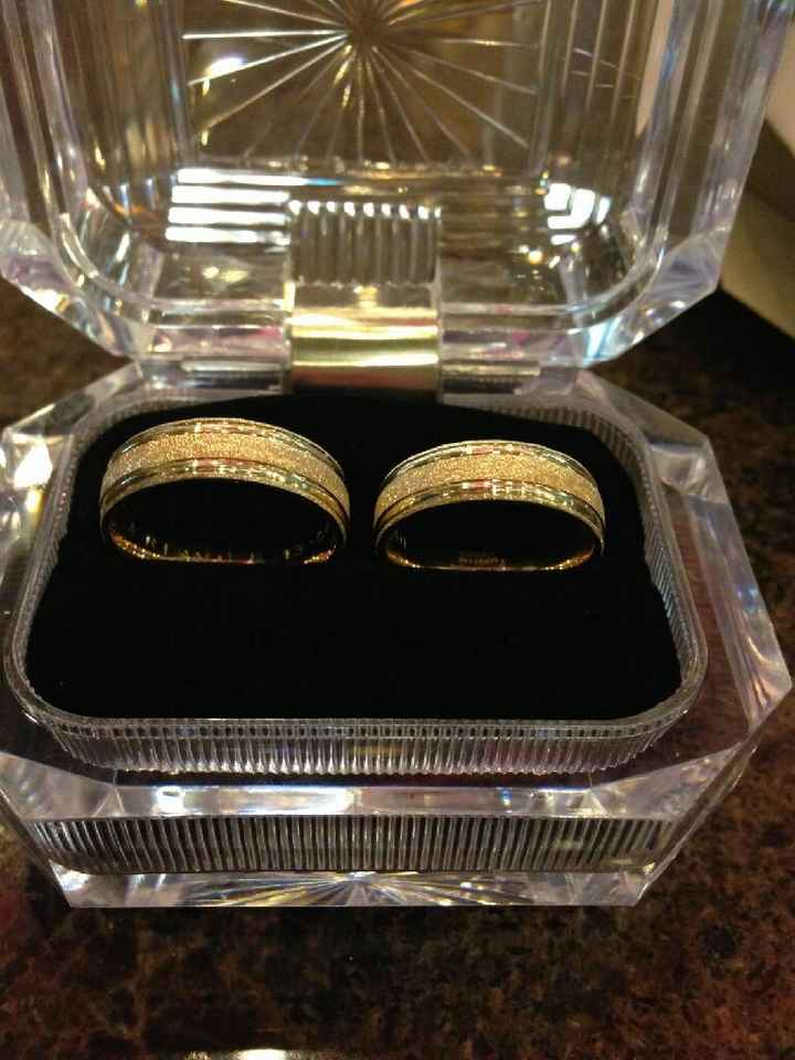 Listos los anillos! ? - 1