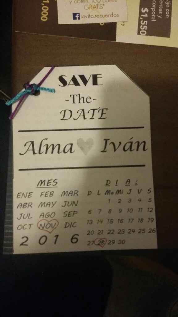Save the date express - 1