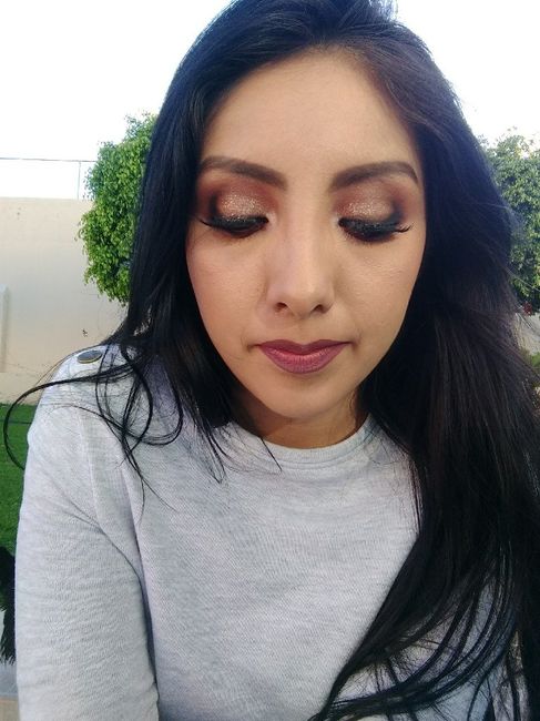 💄💆prueba de maquillaje!! 😍 - 3