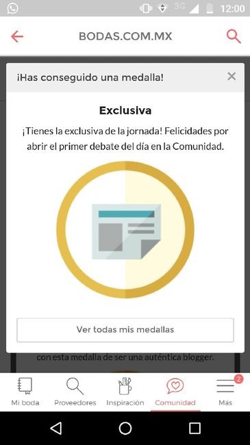 Mi medalla de blogger!!! 😍😍 - 1