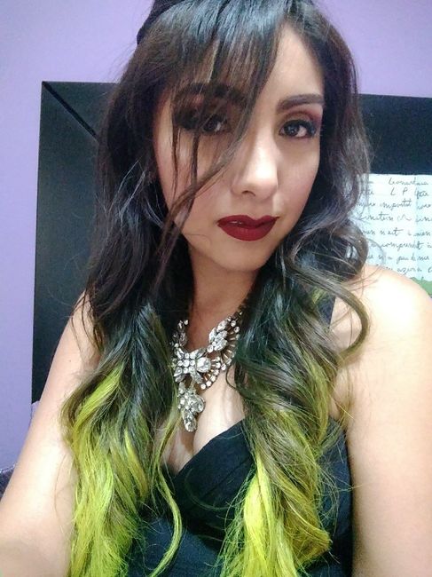 Adios cabello de colores en mi boda 😥 - 1
