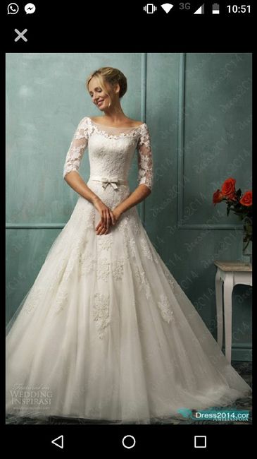 Vestidos con olanes - 1