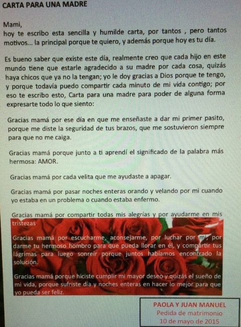 Como fue su pedida de mano??? - 2