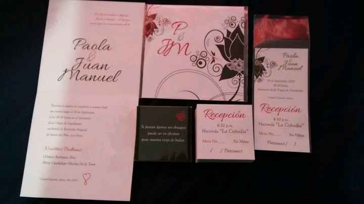 Cómo son sus invitaciones? - 1