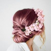 Cabello rosa para novias atrevidas. 💖 - 4