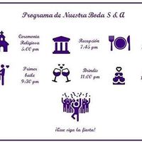 Nuestro programa de boda