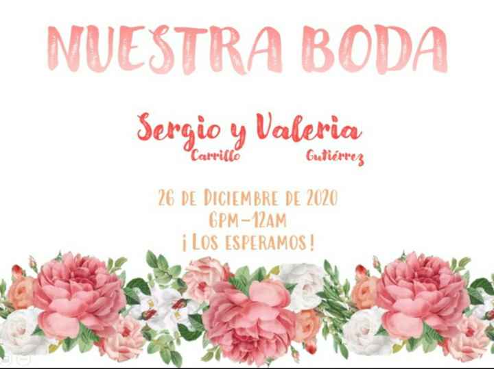 Mi nueva fecha y nuevo save the date, poniendonls al dia - 1