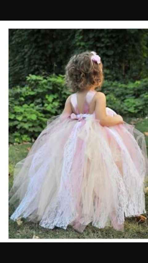 Vestidos rositas p pajecitas - 1