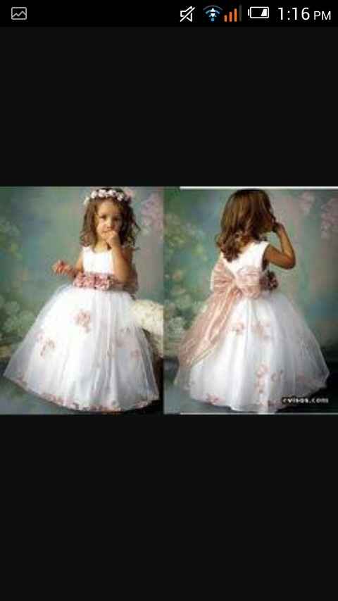 Vestidos rositas p pajecitas - 2