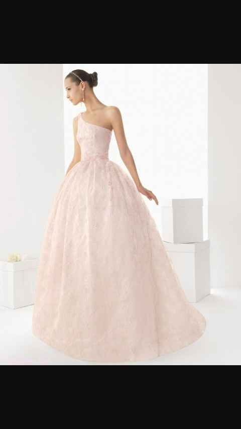 Niñas usteds se atreverían a q su vestido d novia fuera rosa?! - 2