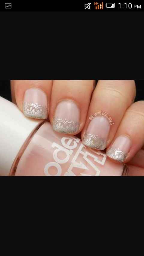 Uñas rosas cortas! como las prefieren niñas?! - 2