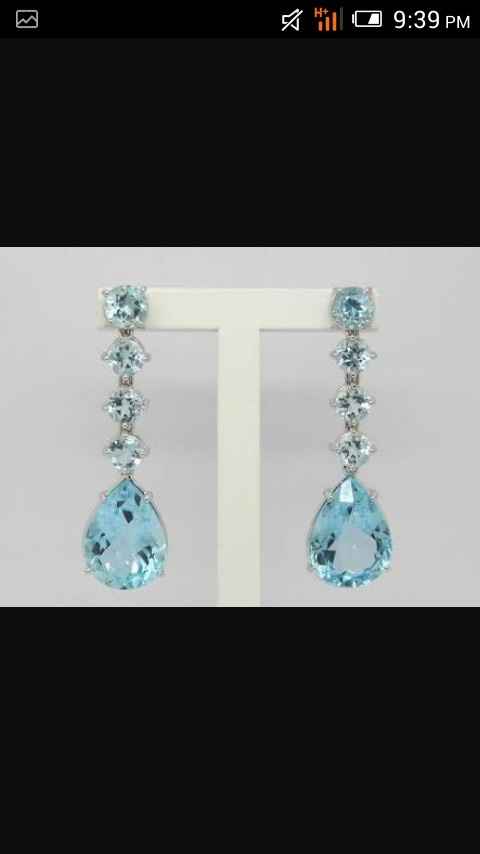 Tu algo azul aretes - 4