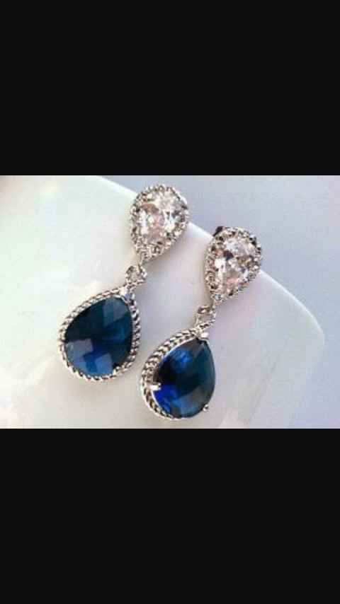 Tu algo azul aretes - 5