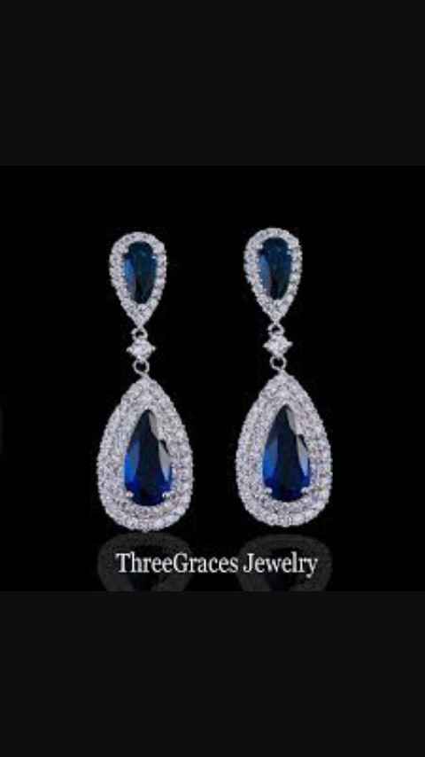 Tu algo azul aretes - 6