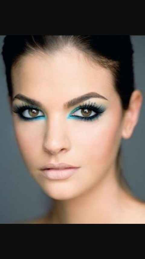 Maquillaje tu algo azul - 2