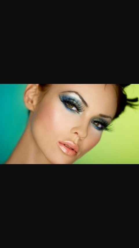 Maquillaje tu algo azul - 5