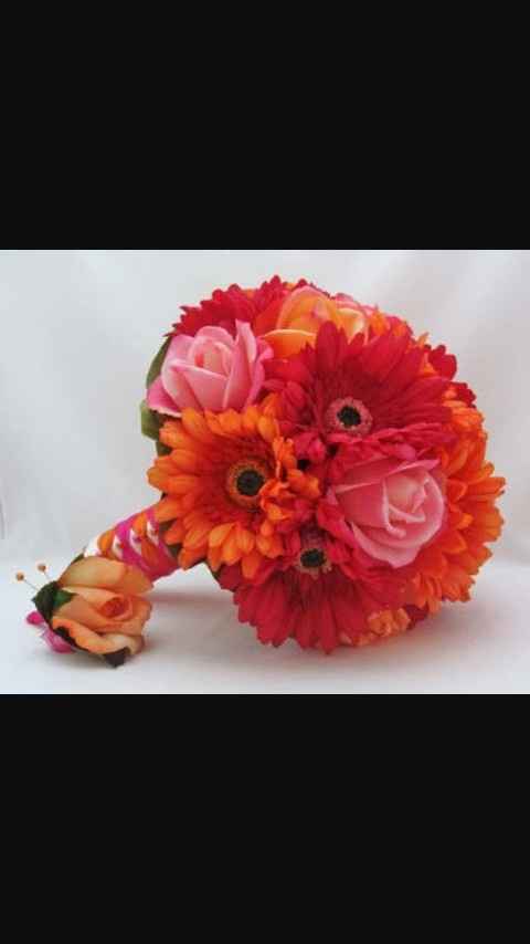 Coral!!! ramo d novia - 7