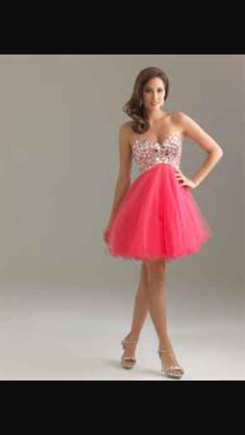 Coral vestidos para damas - 10