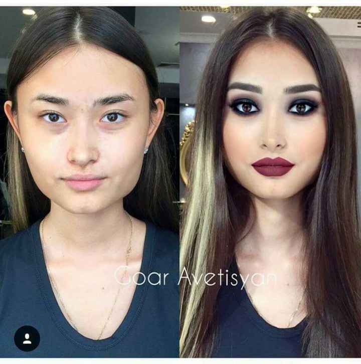 Con / sin maquillaje - 1