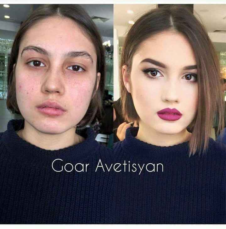 Con / sin maquillaje - 6