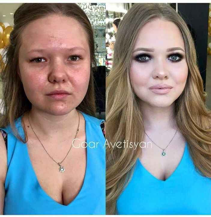 Con / sin maquillaje - 15