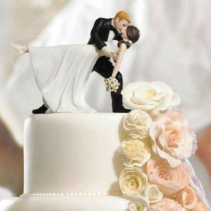 Cake topper románticos. - 2