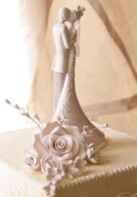 Cake topper románticos. - 3
