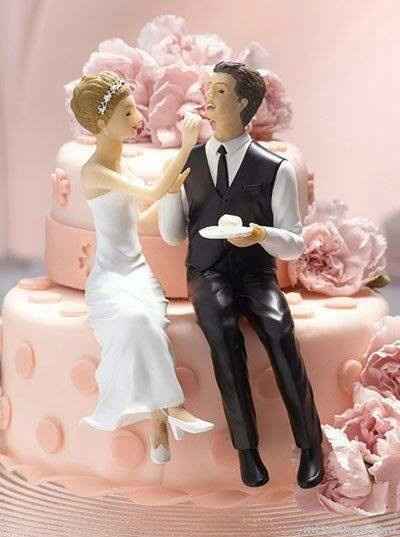 Cake topper románticos. - 5