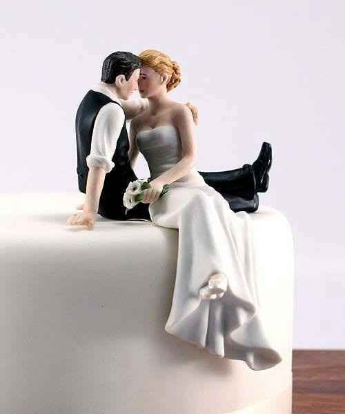 Cake topper románticos. - 9