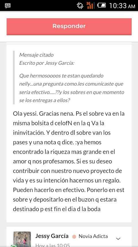 Hciendo sobres. p la boda. - 1