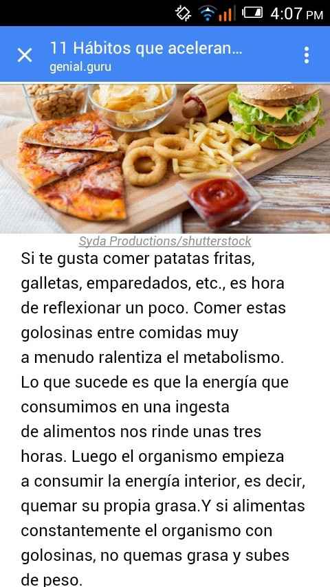 Cuida tus habitos. y luciras hermosa en tu gran dia! - 3