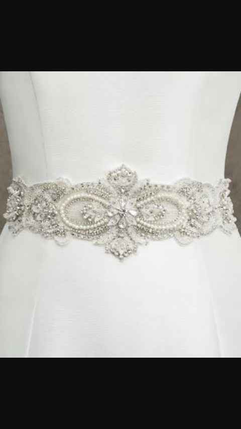 Cintos para vestidos de novia - 1