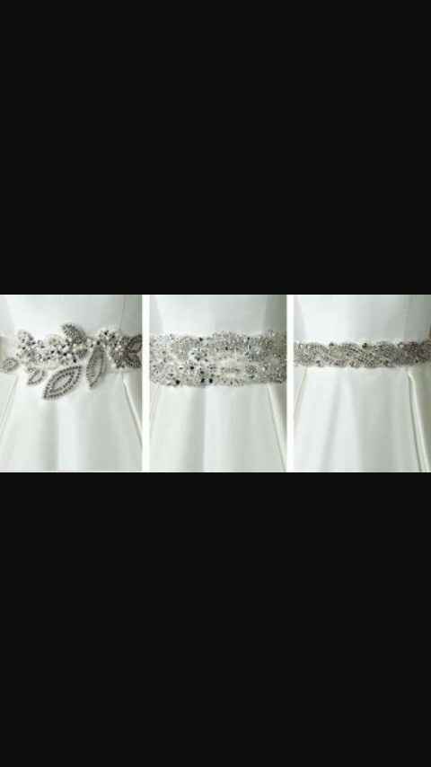 Cintos para vestidos de novia - 5