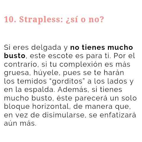 Vestido strapless? - 1