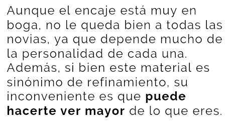 Lo que debes de saber de los vestidos de encaje - 1