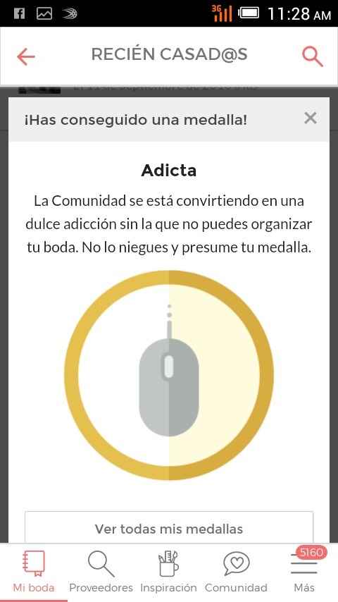 No esperaba una medallita - 1