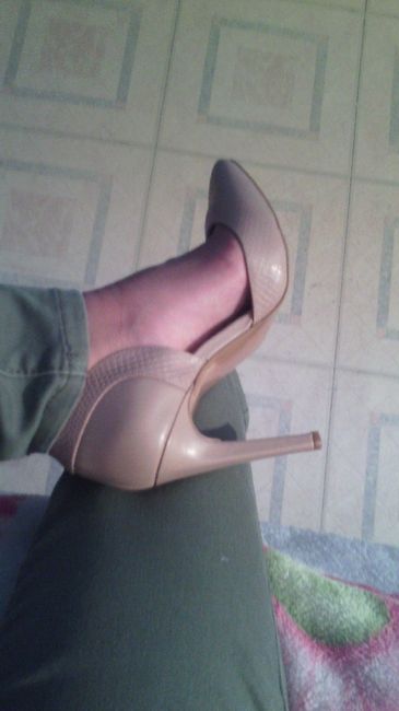 Mis. nuevas zapatillas d novia - 1