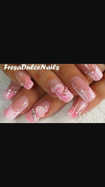 Uñas rosas largas si o no? - 2