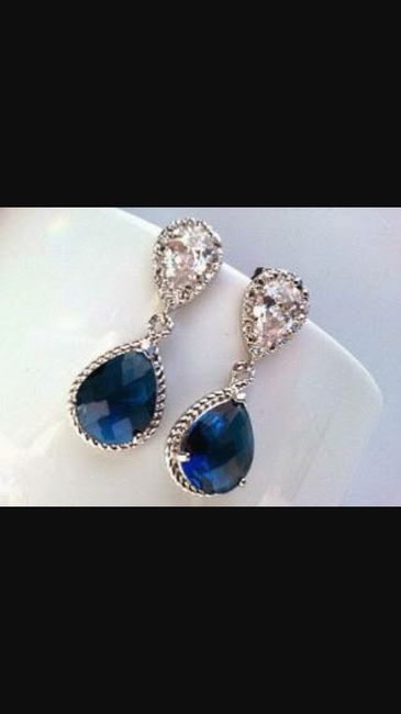 Tu algo azul aretes - 5