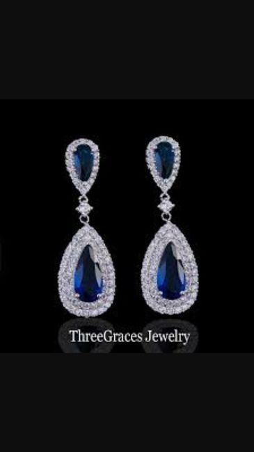 Tu algo azul aretes - 6